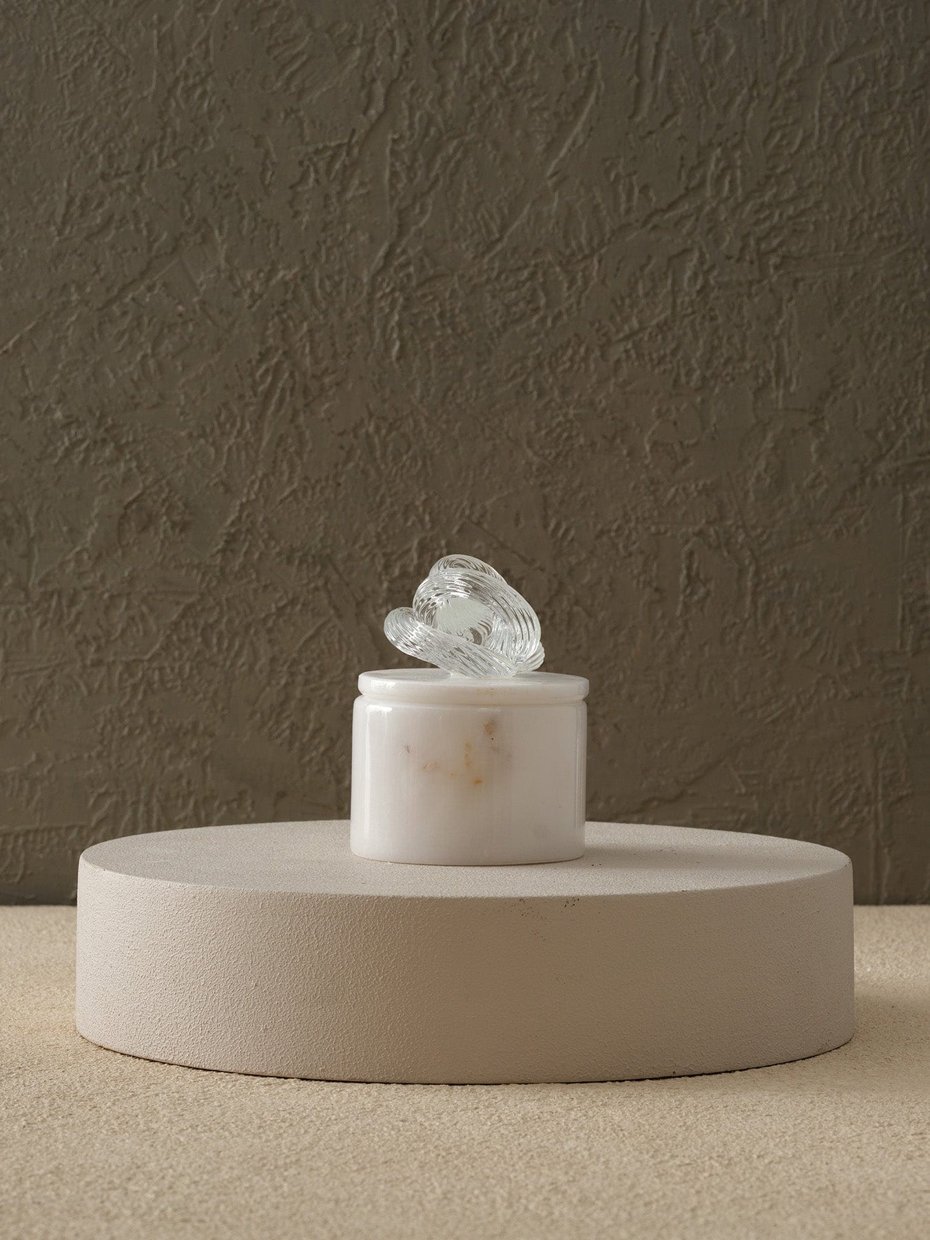 Talia interieurs Boite de rangement en marbre S