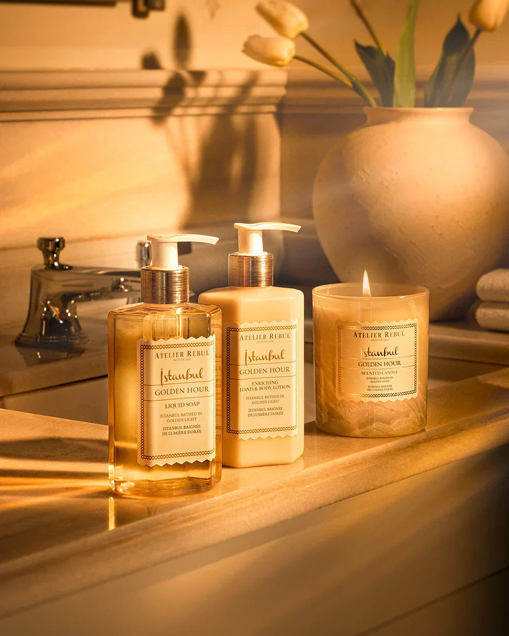 Istanbul Golden Hour : la collection sensorielle signée Atelier Rebul