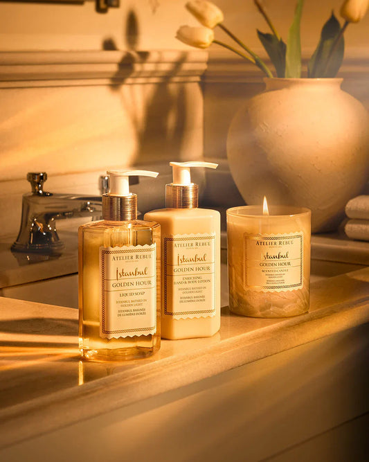 Istanbul Golden Hour : la collection sensorielle signée Atelier Rebul