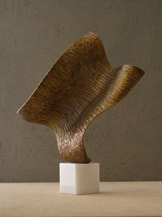 Sculpture organique abstraite