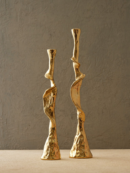 Bougeoirs Hestia or