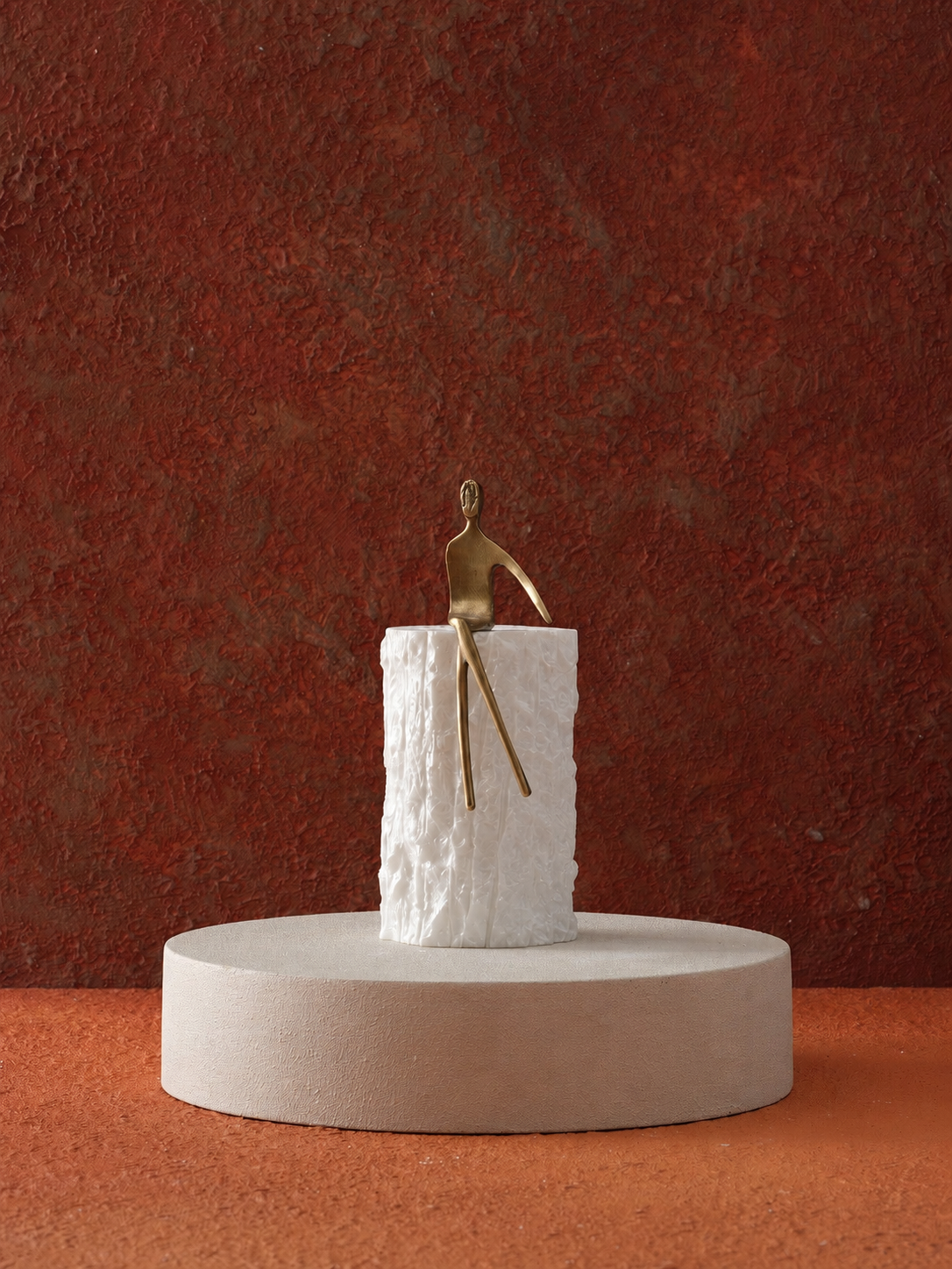 Decorative objects seated figures