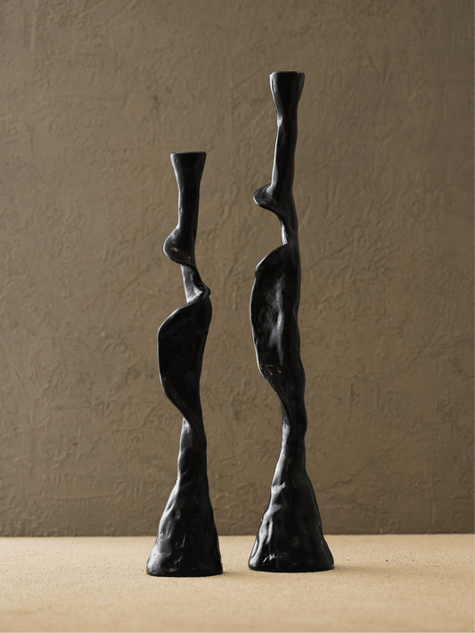 Talia interieurs Bougeoirs Hestia noir