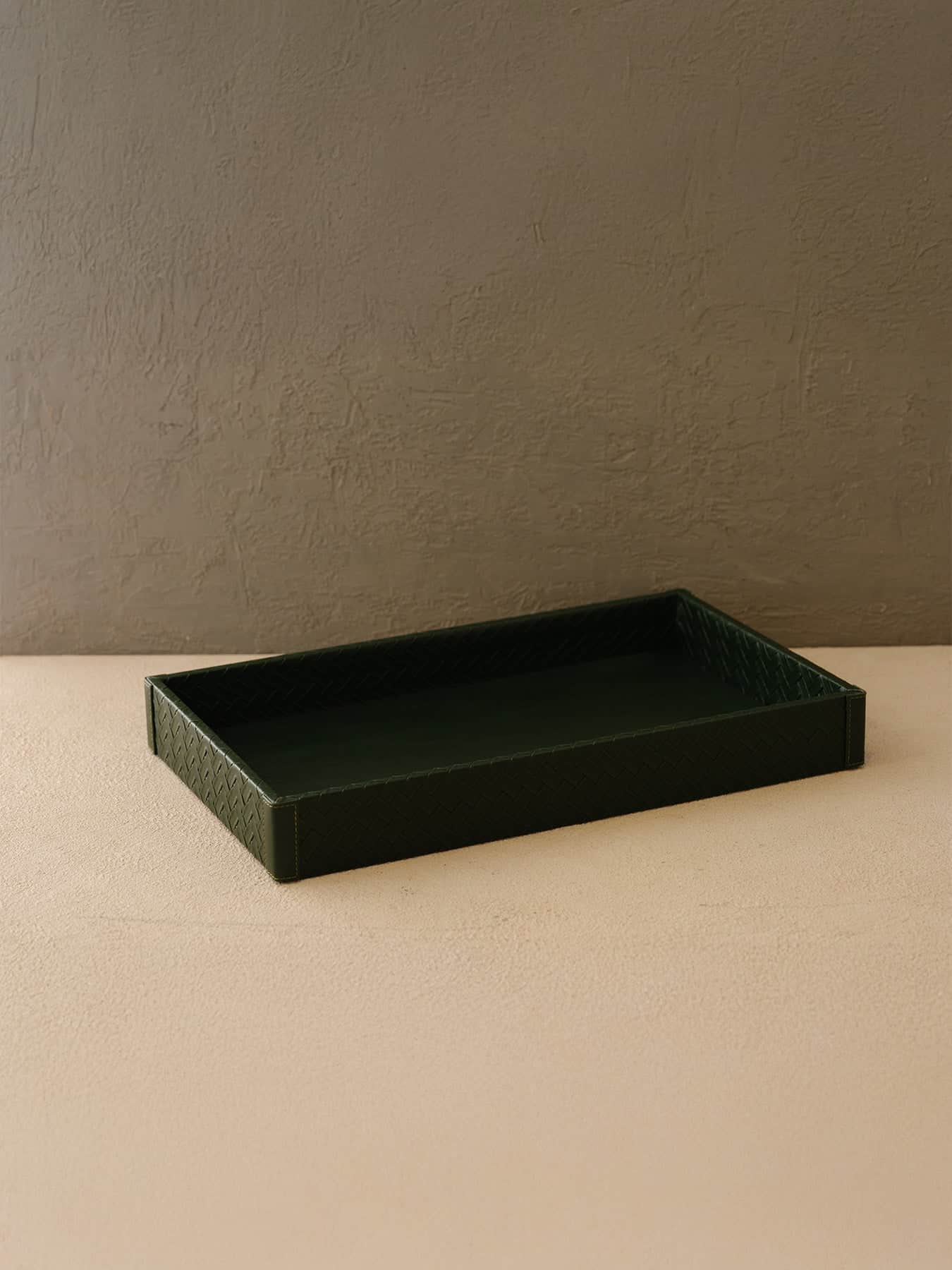 Talia interieurs Plateau rectangulaire vert