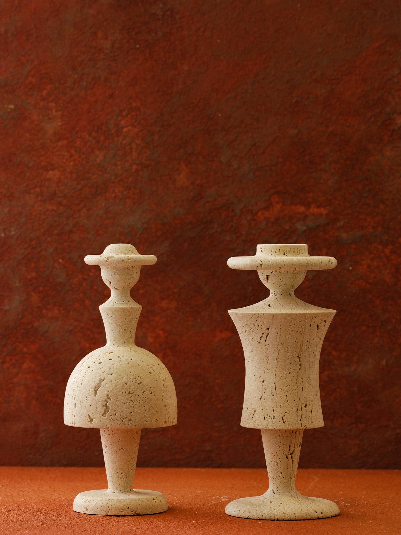 Talia interieurs Silhouette en travertin féminin